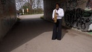 Saxophonist spielt in Unterführung | Bild: BR