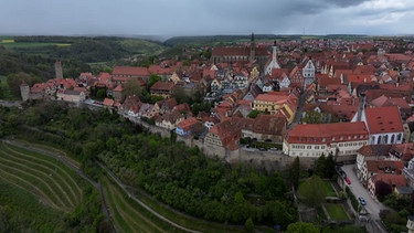 Luftbild Rothenburg ob der Tauber | Bild: BR
