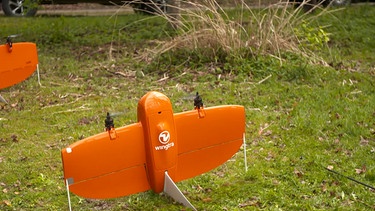 Drohne in Nahaufnahme. | Bild: BR