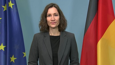 Familienministerin Anne Spiegel (Bündnis 90/Die Grüne) im Kontrovers-Interview | Bild: BR